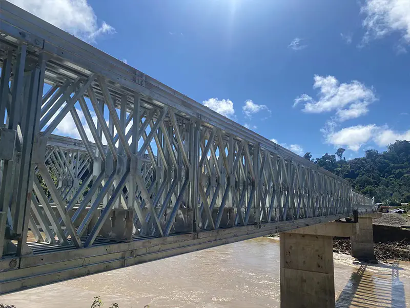 Proyek Jembatan Bailey 108 Meter di Malaysia