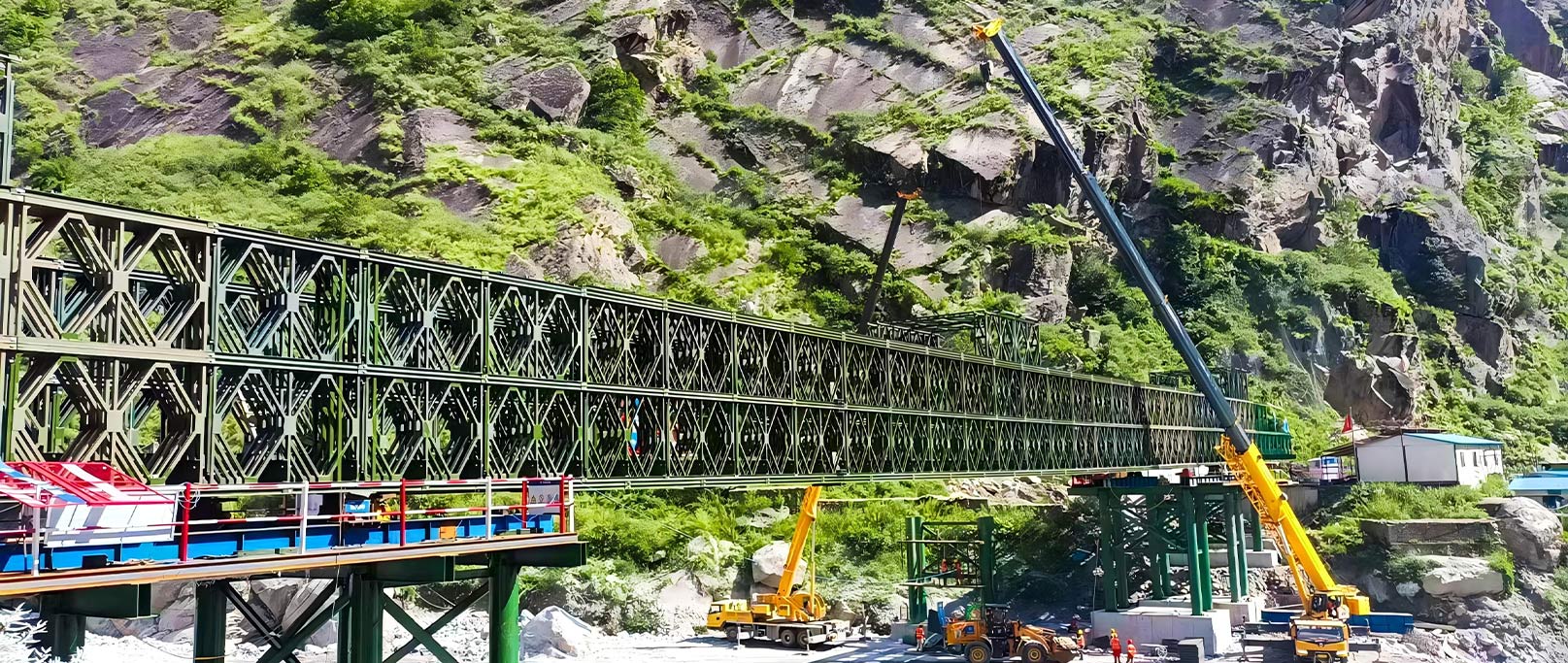 Jembatan Jalur Penyelamatan Pelabuhan Jilong di Nepal