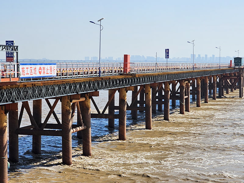 Platform Konstruksi Galvanis untuk Jembatan